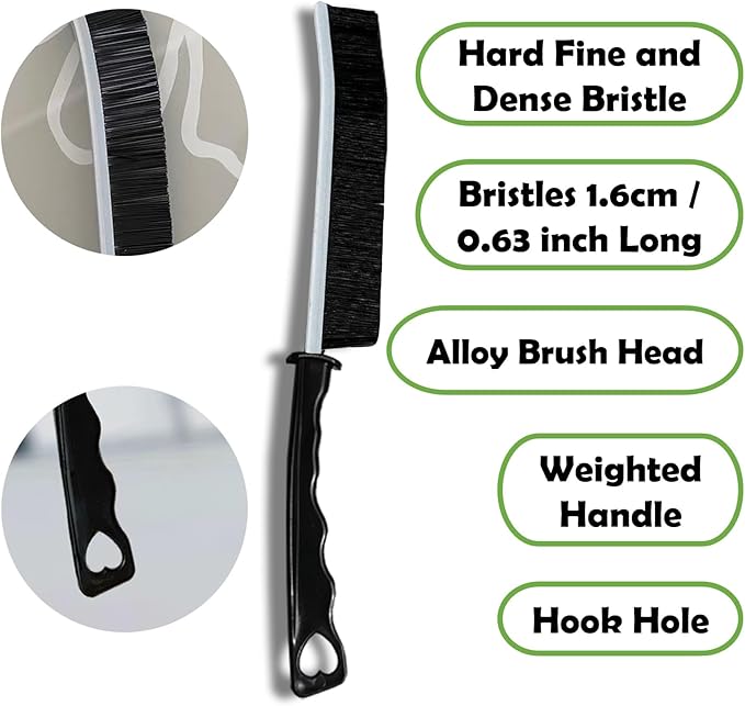 Cleaning Brush Set, Multi Purpose Gap Brush for Kitchen,Bathroom,Car, Grout, Window Tracks,Bathtub,Vehicle,Faucets,Bowl,Teapot,Cup, Home Essentials Scrub Cleaning Tools,Hard Crevice Cleaning